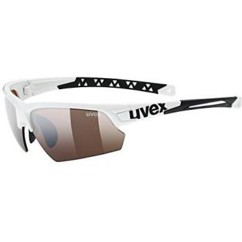 UVEX 224 CV Sportbrille, Outdoor-Edition, Weiß – One Size