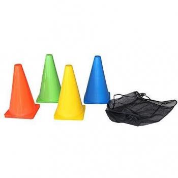 Tunturi Orange 10‑teiliges Spielzeug-Fußballfiguren‑Set – 23 cm