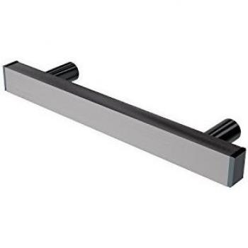 Inox Brillant Poignée Sécurité 300 mm – Gris Oxyde, Embouts Couleurs