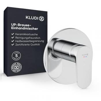 Mitigeur encastré Kludi X1 327550575, finition chromée, Ø 150 mm