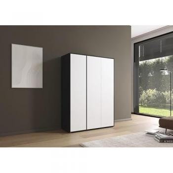 Drehtürenschrank NABILA mit Push-to-Open Funktion