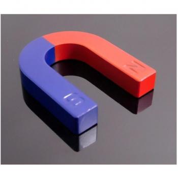 Magnete U Didattico 30mm Nord-Sud (2 Pezzi)