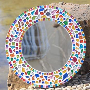 Vibrant Glass Mosaic Tiles