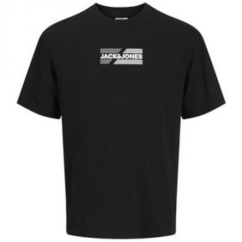 T-shirt col rond Jack & Jones Noir