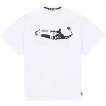 Camiseta Iuter X Polini Muffler Tee Blanca