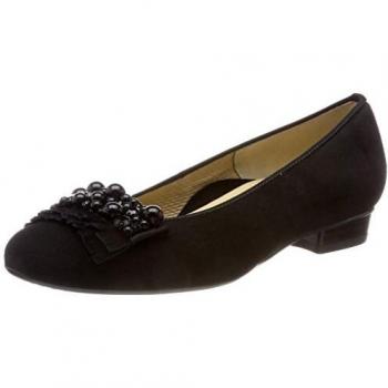 ARA Damen BARI Geschlossene Ballerinas, Schwarz, 36.5