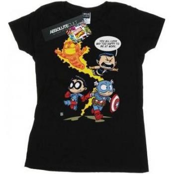 T-shirt Marvel Comics Avengers Invaders pour femmes