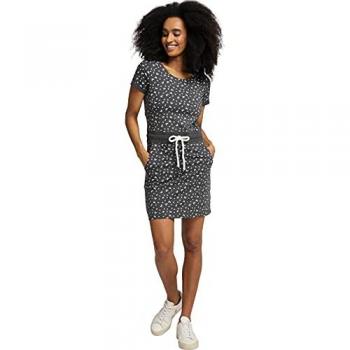 Peak Time Damen-Kleid L80023 – Sommer-Ready in Grautönen, XL