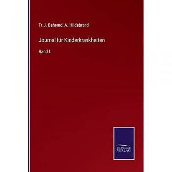 Journal für Kinderkrankheiten: Band L
