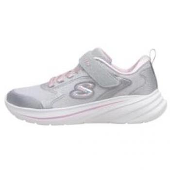 Skechers Wave 92 Sparkling Light Gray Girl’s Sneaker – UK 9.5 – Washable