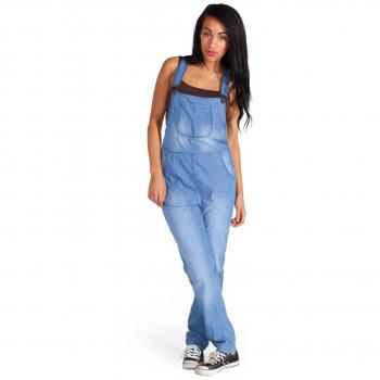 Sunny Day Denim Bib Overalls