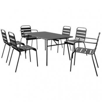 Mobiliers de jardin en métal MIRMANDE