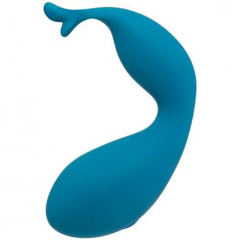 Swan Kiss „Squeeze Control“ Vibrator – Blaugrün