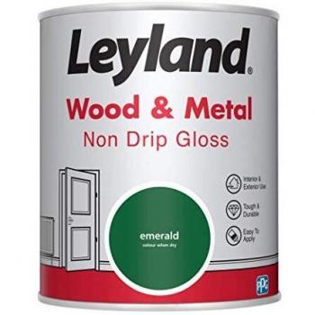 Leyland Non Drip Gloss Paint Emerald 750ml