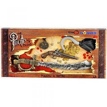 Costume da Pirata GONHER con Pistola, One Size