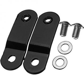 Motorcycle Gas Tank Heben Bausatz Schwarz 28mm-76mm für Harley Sportster XL883 1200 48 72