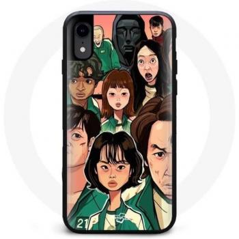 Protector iPhone XS “Squid Game” Arte Original