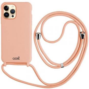 Funda Cool con Cordón Rosa para iPhone 14 Pro Max