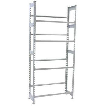 Estantería para Cajas de Bebidas SimonRack, 4 Baldas, Capacidad para 12 Cajas, Soporta 100 kg por Balda (Punto Flexión), Dimensiones: 2000x800x300 mm