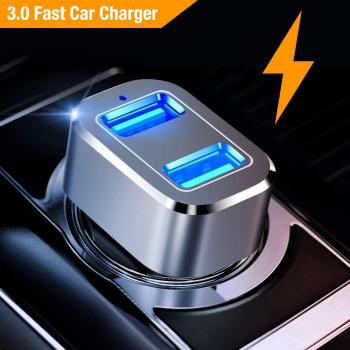 Snowkids PowerDrive 36W Dual USB Vehicle Charger