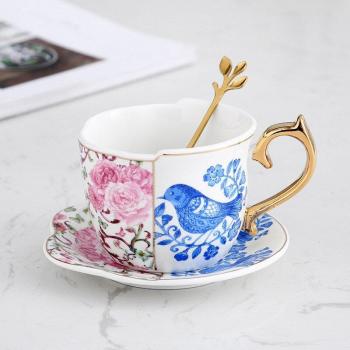 Elegant Black Tea and Coffee Mug Set