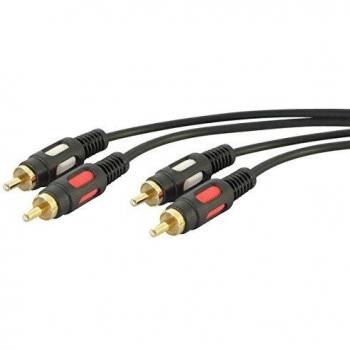 Nuova Audio‑Cinch‑Kabel 1,5 m – Schwarz