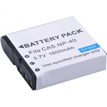 Casio Exilim NP-40 1600mAh Akku für EX-Z600 Z1000 Z1050 Z1080 FC100 FC150 P505 P600 P700
