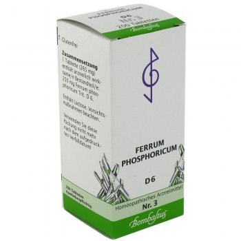 Biochemie 3 Ferrum phosphoricum D 6 Tabletten, 200 Stk