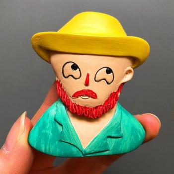 Décoration de réfrigérateur Van Gogh