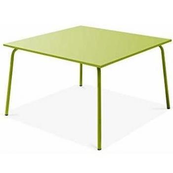 Table de Jardin Palavas en métal vert