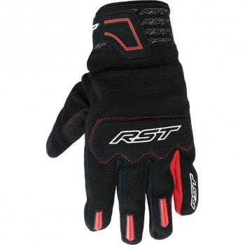 RST Rider Gants de moto Noir Rouge taille : S