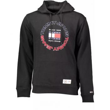 Felpa Tommy Jeans Regular Athletic Nera XL