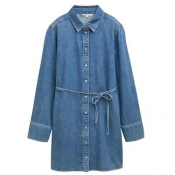 Tom Tailor Blu Regular Fit Vestito di Jeans 1045461