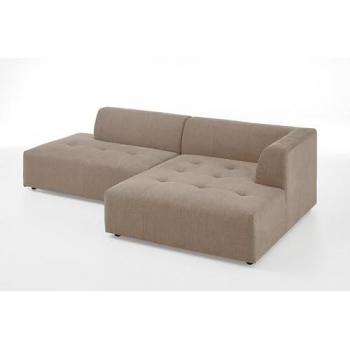 3-Sitzer Leonardo von ATLANTIC home collection, Ottomane mit XXL-Liegefläche