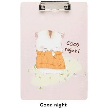 Wooden Hamster Clip Board for Students