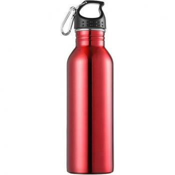 BPA‑freies 750 ml Sport‑/Outdoor‑Wasserbehältnis – 304‑Edelstahl, tragbar, mit Griff, Deckel und Schnallenverschluss