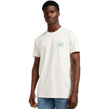 Tee-shirt Lee Design Graphique Blanc Crème