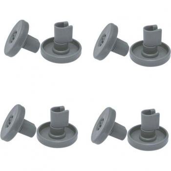 8Pcs Vaatwasser Wielen voor AEG en Zanussi