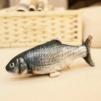 USB-ladbares interaktives Fischspielzeug für Katzen