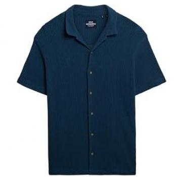 Superdry Polo à Manches Courtes Bleu Marine M