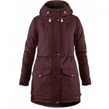 FJÄLLRÄVEN Singi Wool Padded Parka W Veste Femme Dark Garnet FR : XXS (Taille Fabricant : XXS)