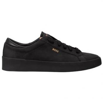 Baskets noires pour homme BOSS Belwar en cuir