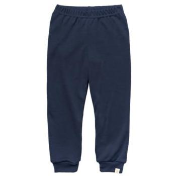 Kinder Engel Wolle-Seide Sporthose Blau 128