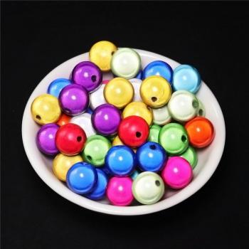 DIY Jewelry Craft Mixed Color Acrylic Spacer Beads