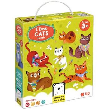Vloer Cat-Adventure Puzzel