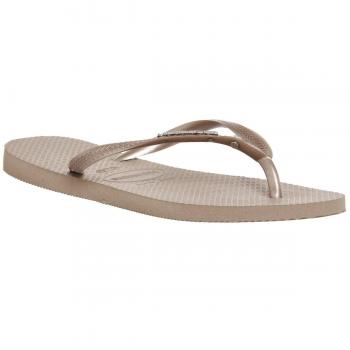 Havaianas Women's Rose Gold Crystal Sandals