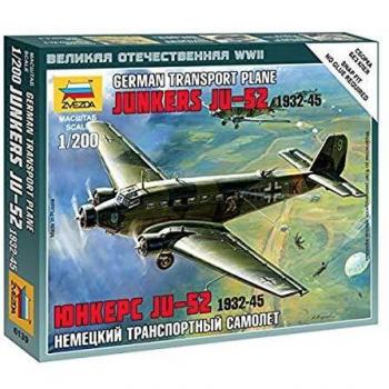 Modèle réduit 1:200 du Junkers JU‑52 – Collection Zvezda