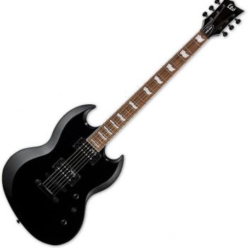 ESP LTD Viper‑201B Baritone Schwarz – Doppel‑Kante