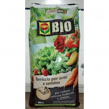 COMPO BIO Terriccio per orto e semina, 80 l