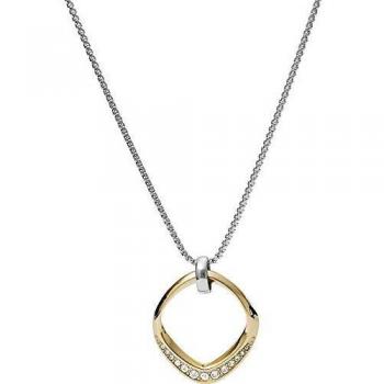 Fossil JF03202998: Damenkette aus Edelstahl mit Charme-Anhänger
